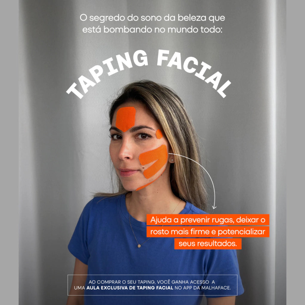 Taping Facial - Bege
