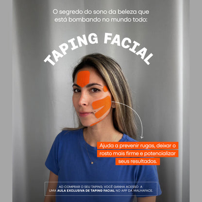 Taping Facial - Bege