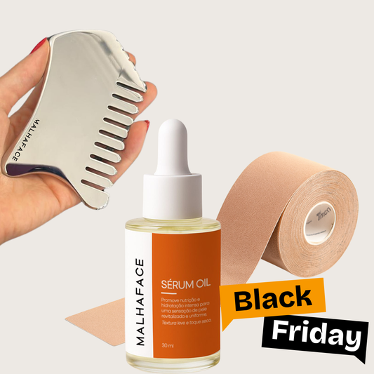 COMBO Sérum Oil + Taping + Gua Sha