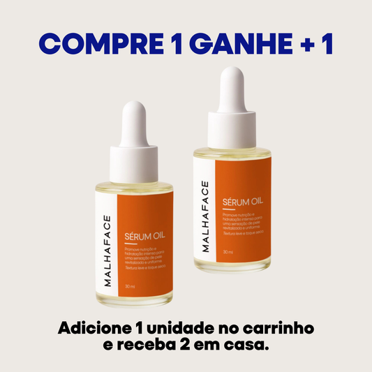 Kit com 2 Sérum Oil Malhaface® | Compre 1  e ganhe +1